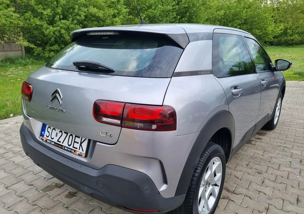 Citroen C4 Cactus cena 45800 przebieg: 154000, rok produkcji 2018 z Częstochowa małe 497